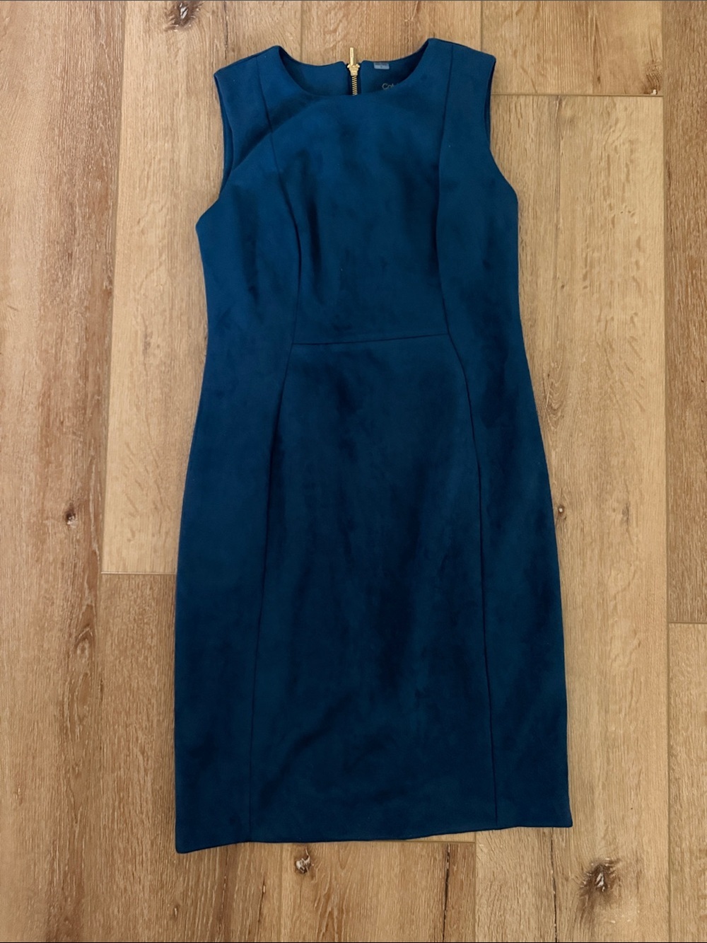 Calvin Klein | Sleeveless Midi Dress in Royal Blue | size 8